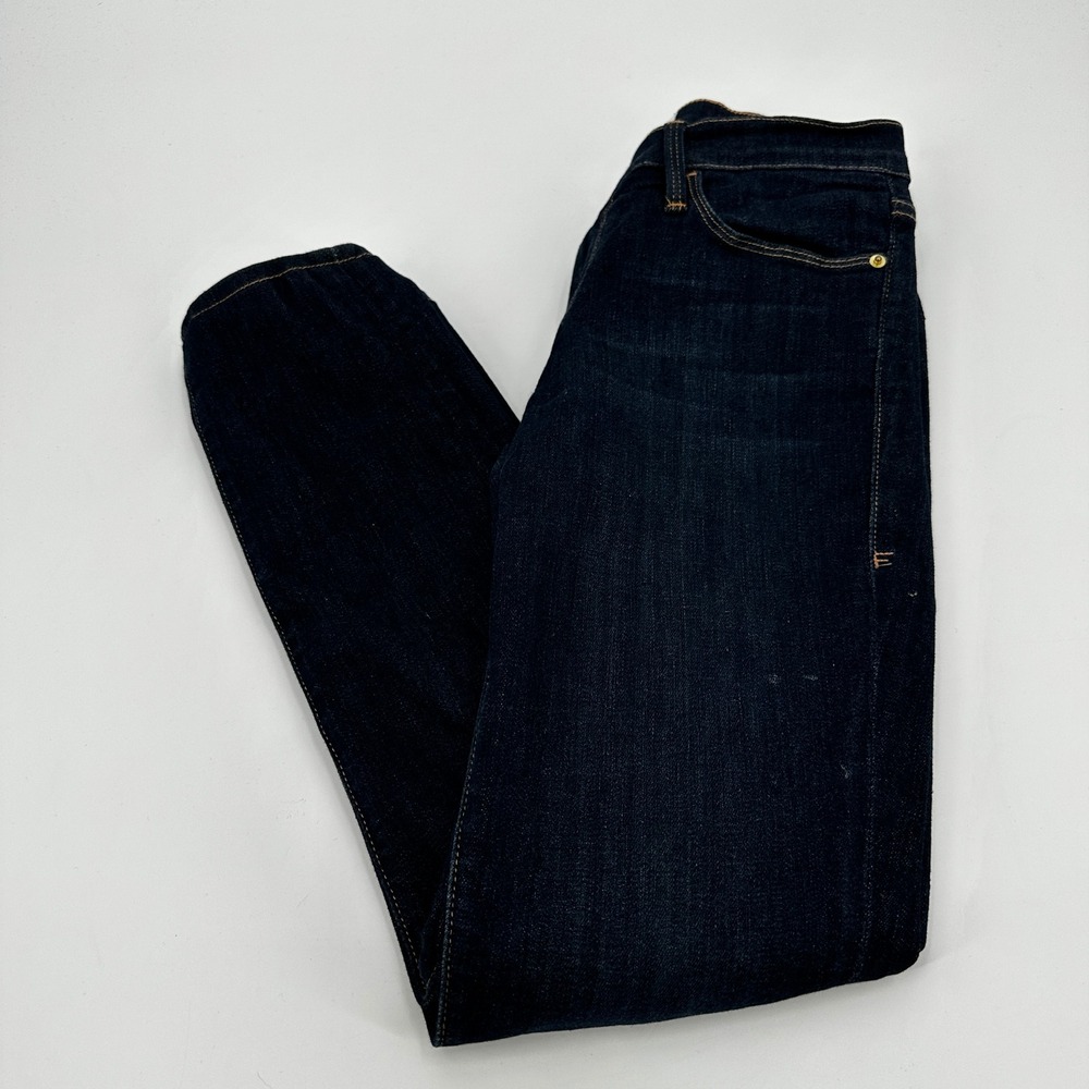 FRAME Le Skinny de Jeanne Queensway Dark Wash Skinny Jeans Size 27 Designer Slim
